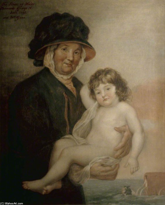 Martha Gunn And The Prince Of Wales — John Peter Russell