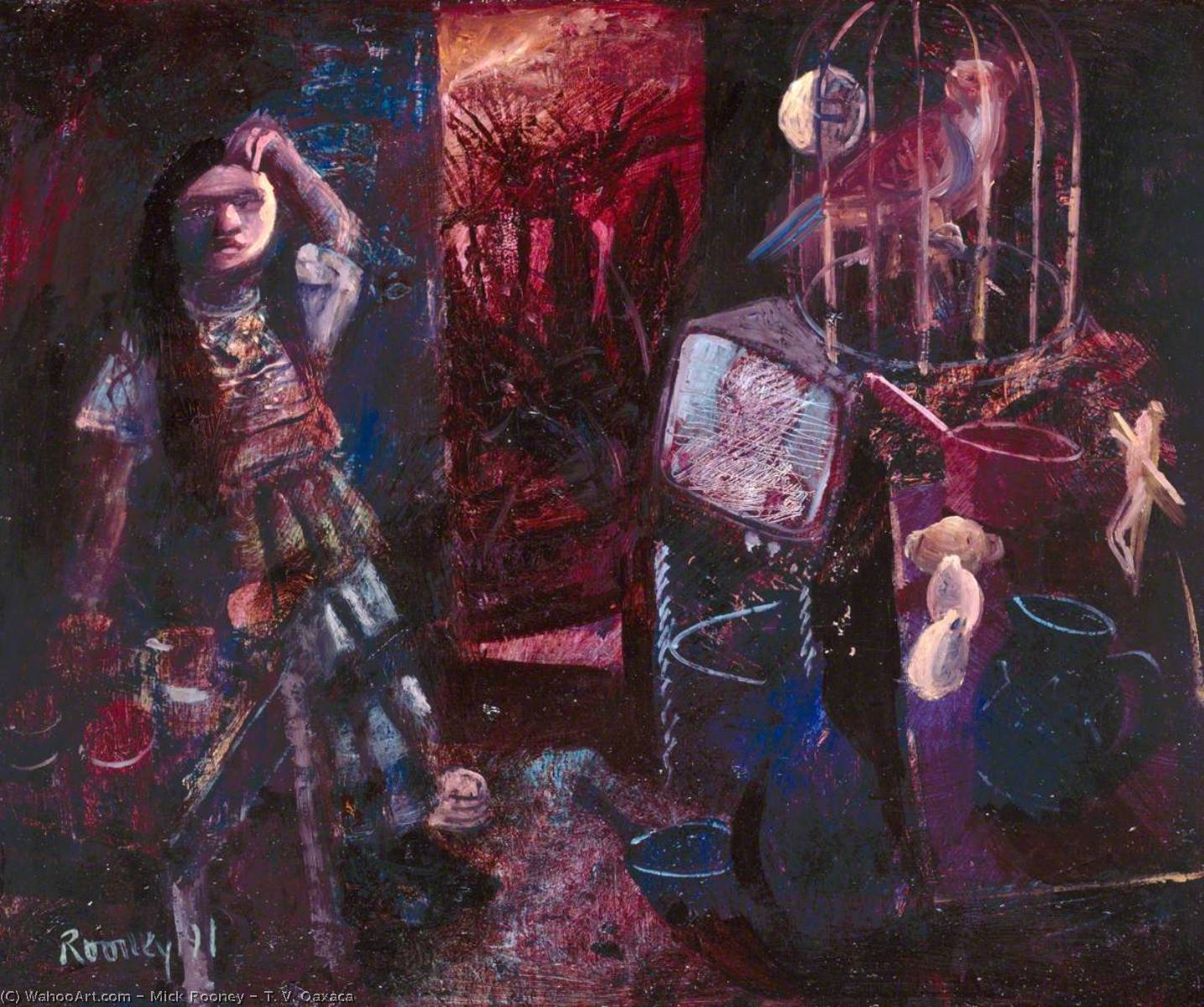 T. V. Oaxaca — Mick Rooney