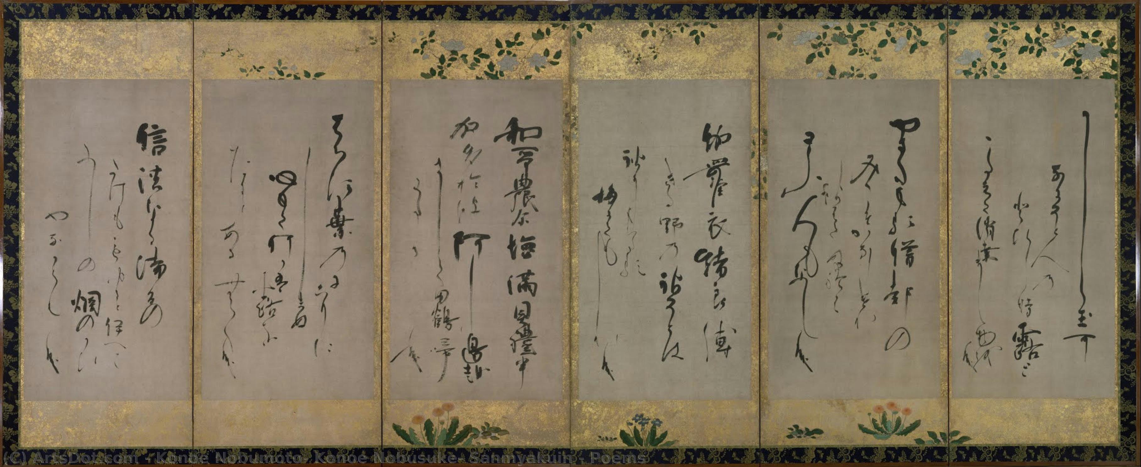 Poems — Konoe Nobumoto