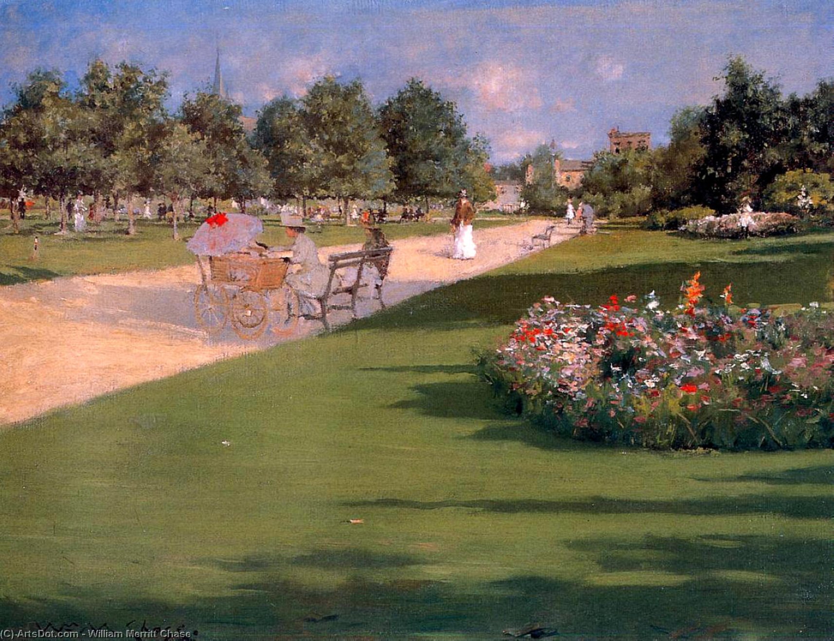 Tompkins Park, Brooklyn — Чейз, Уильям