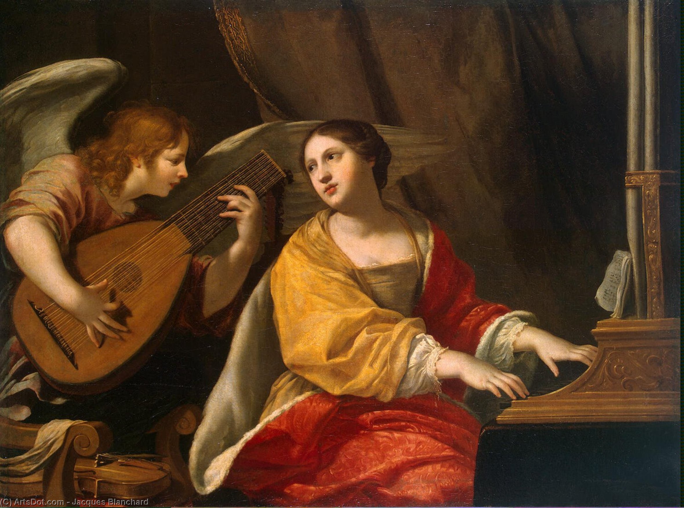 St Cecilia — Жак Бланшар