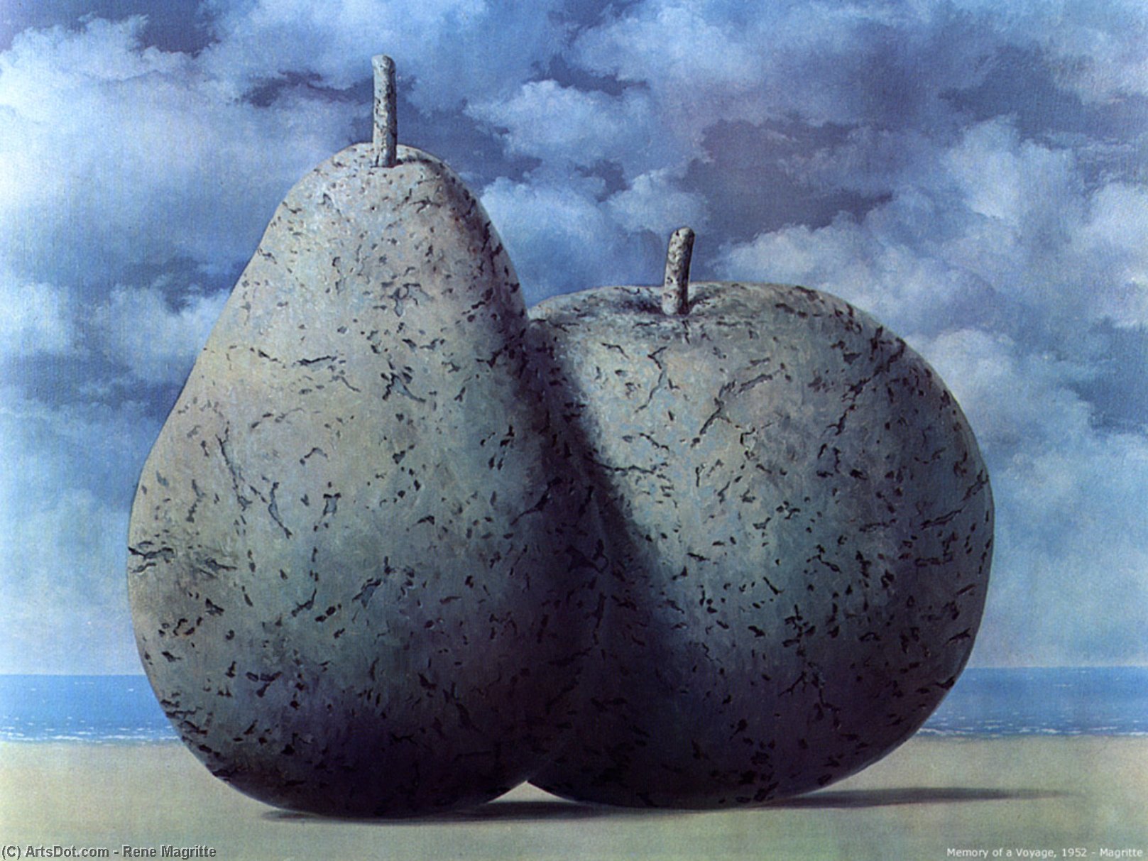 Memory Of A Voyage — René Magritte