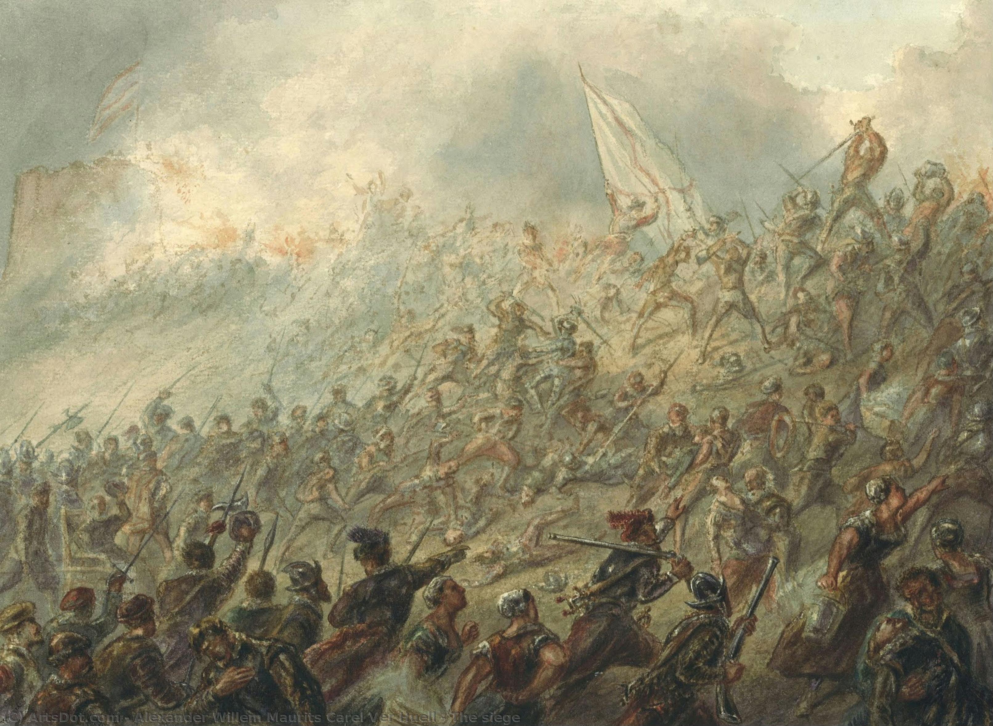 The Siege — Alexander Willem Maurits Carel Ver Huell