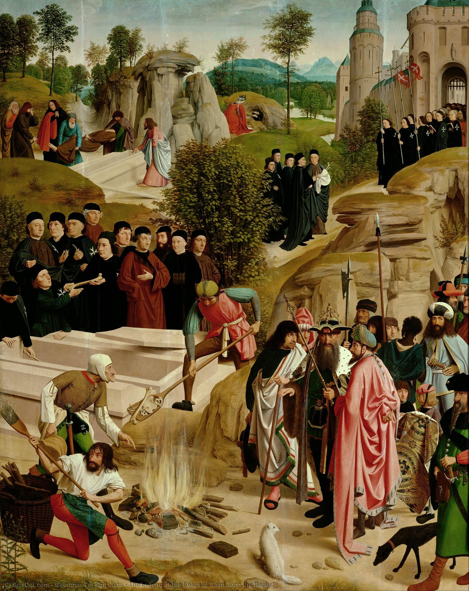 The Legend Of The Relics Of Saint John The Baptist — Geertgen Tot Sint Jans