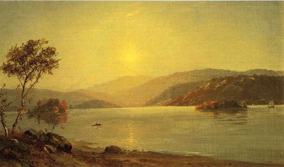 Autumn By The Lake 1 — Jasper Francis Cropsey