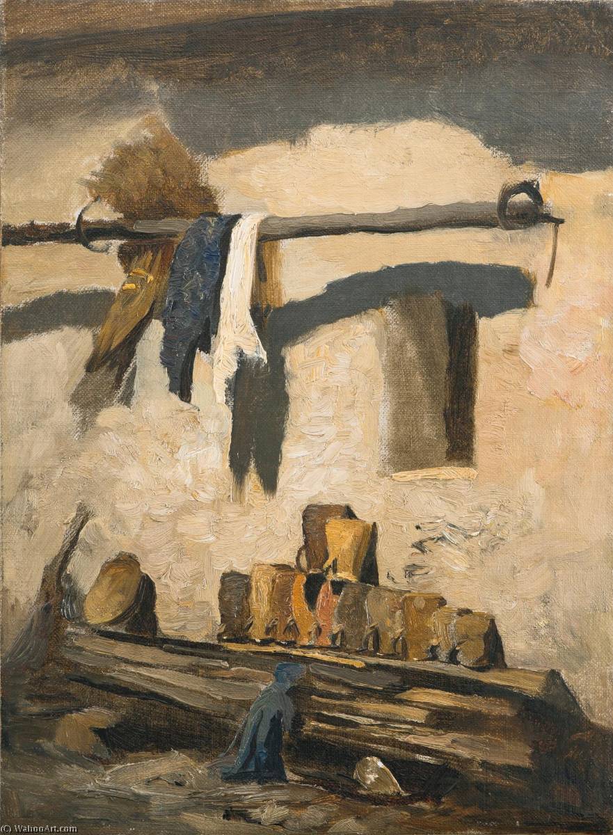 An Der Hausmauer (wall Of A House) — Olga Wisinger Florian