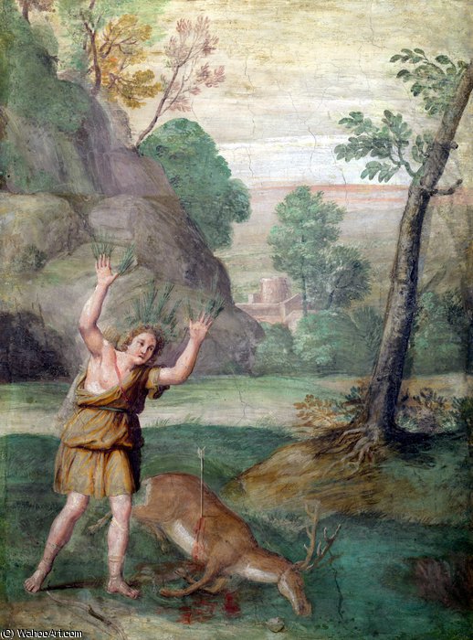 The Transformation Of Cyparissus — Domenichino (domenico Zampieri)