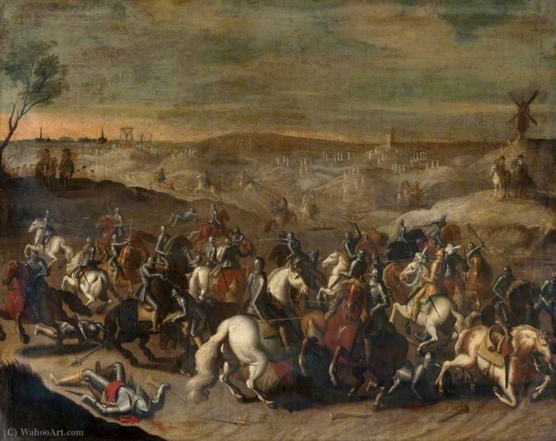 The Battle Of Leckerbeetje, (1600) — Sebastiaan Vrancx Or Sebastian Vranckx