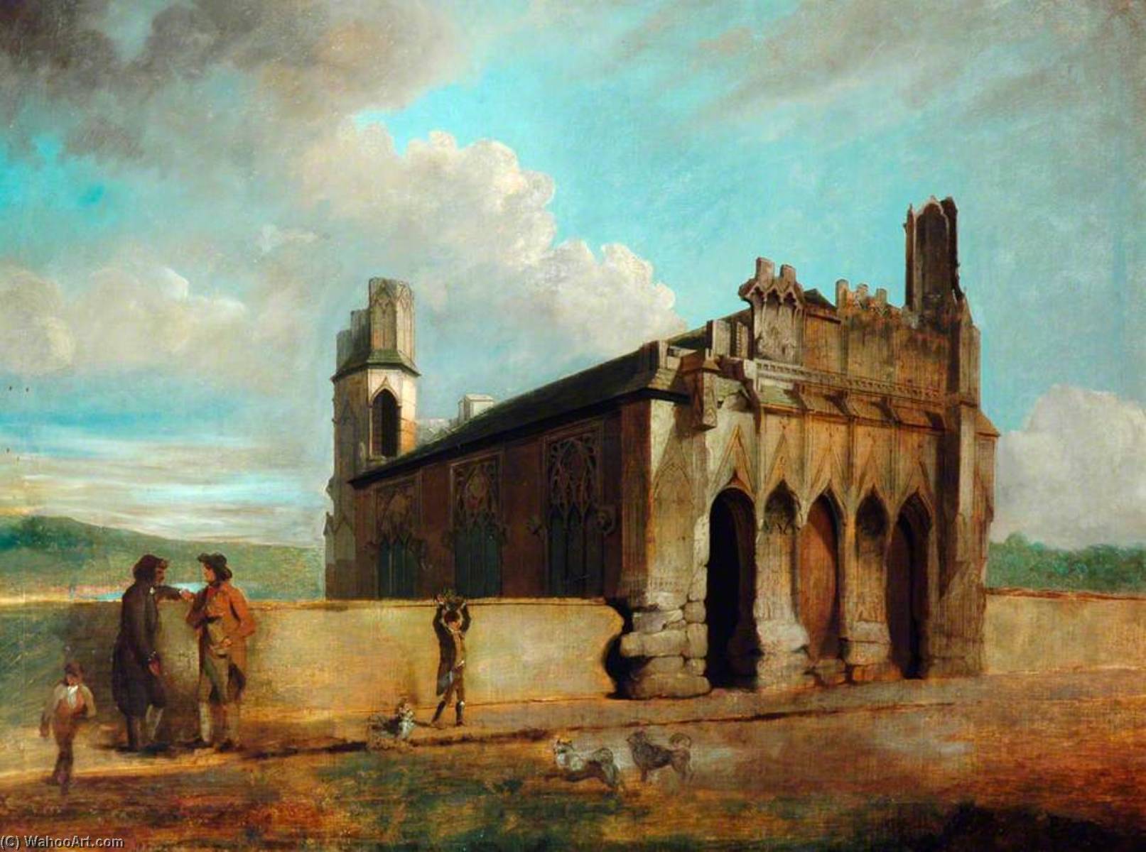 Wakefield Chantry On The Bridge — Charles Henry Schwanfelder