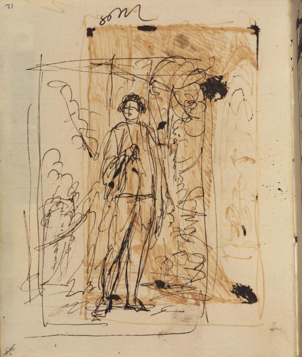 Page From A Sketchbook 39 — George Romney