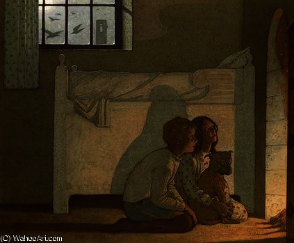 Maeterlinck's 'the Bluebird — Frederick Cayley Robinson
