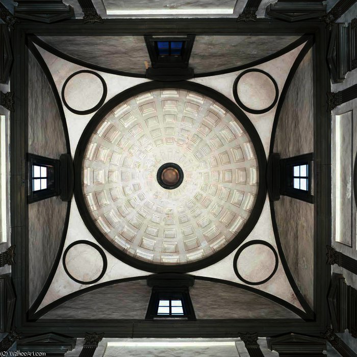 Cielo De La Capilla De Los Médici — Miguel Ángel