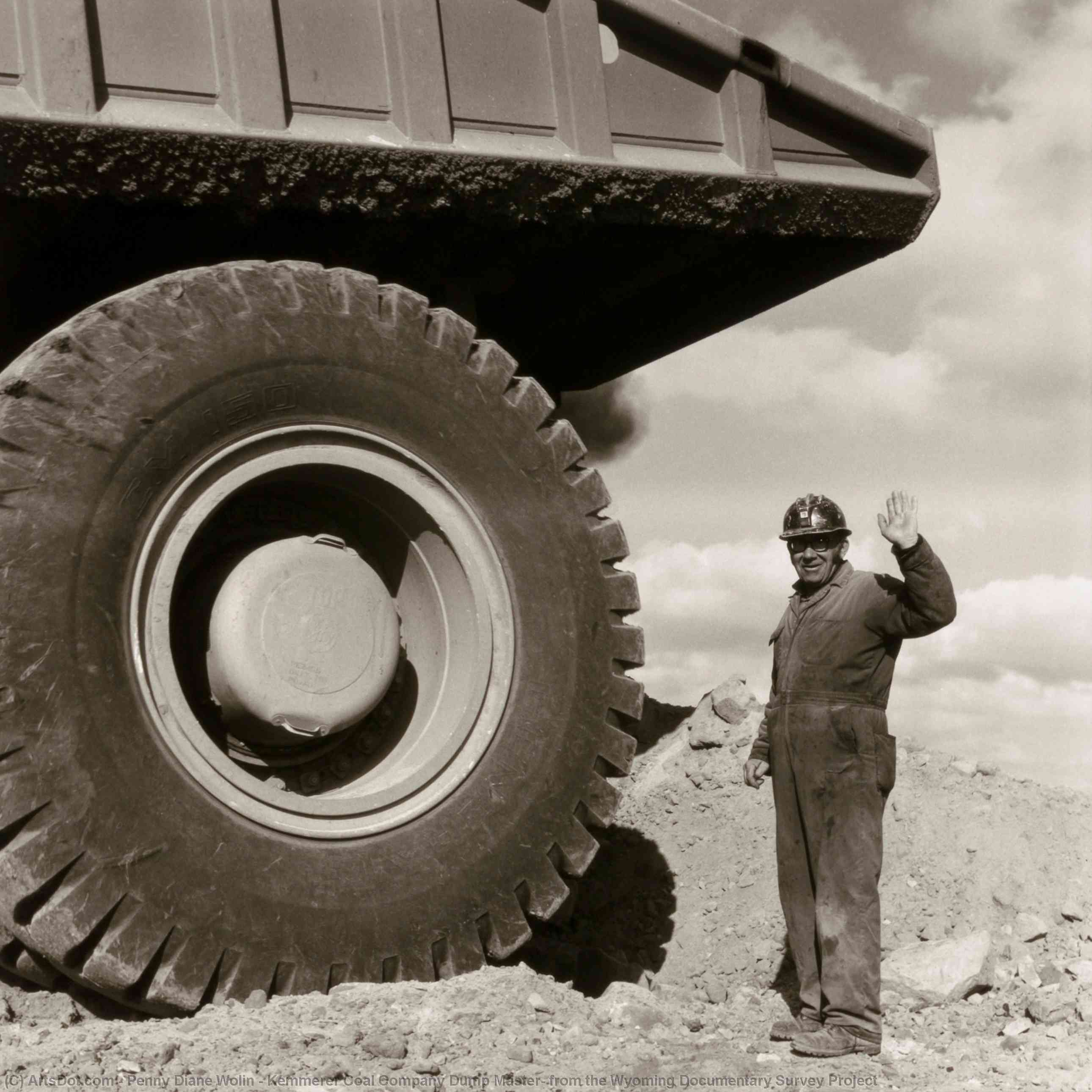 Kemmerer Coal Company Dump Master, From The Wyoming Documentary Survey Project — Penny Diane Wolin