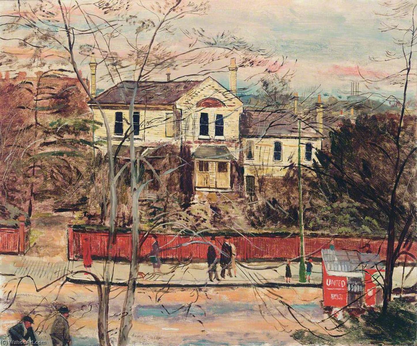 A Street In Putney — Carel Victor Morlais Weight