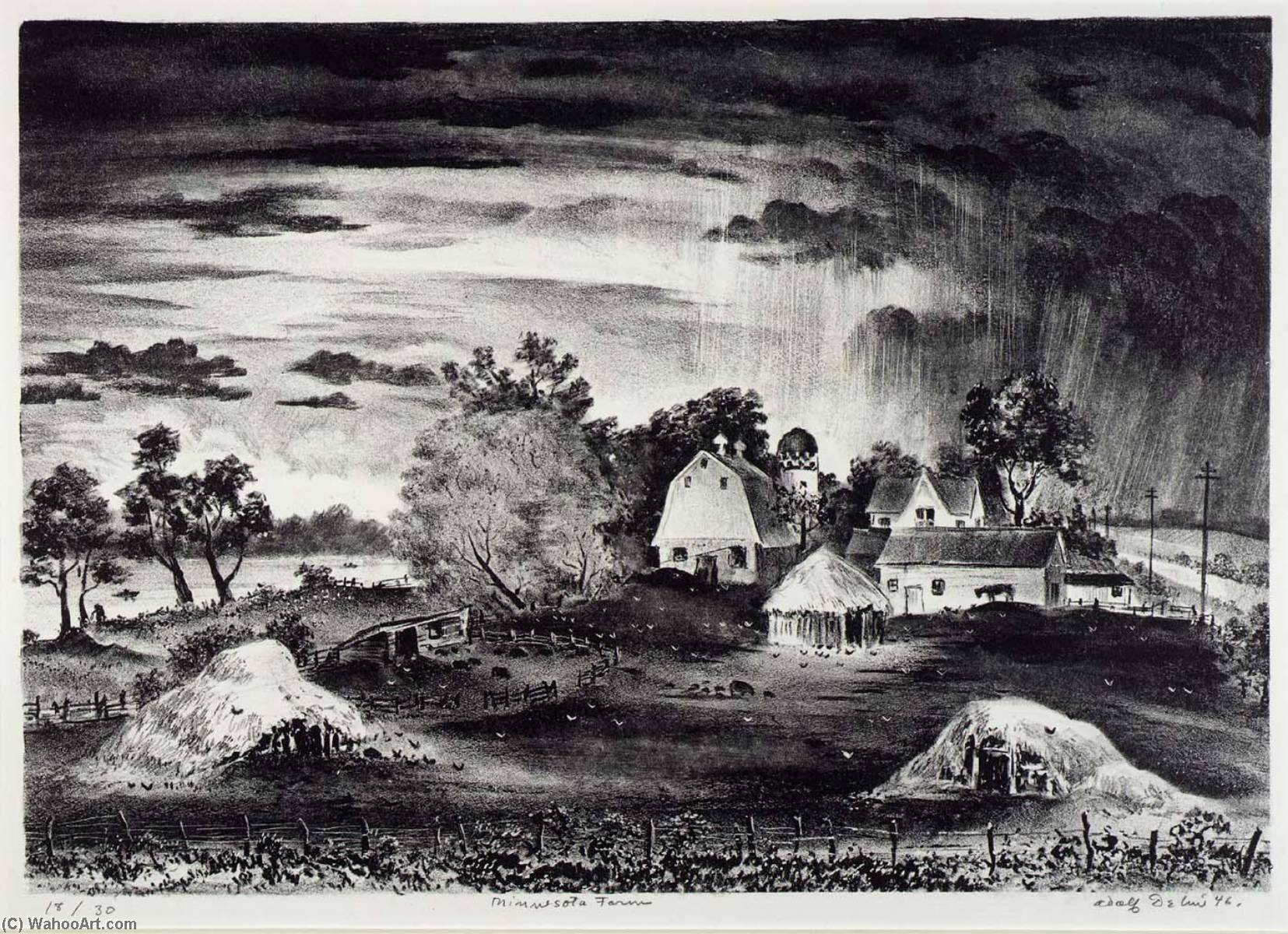 Minnesota Shower — Adolf Dehn