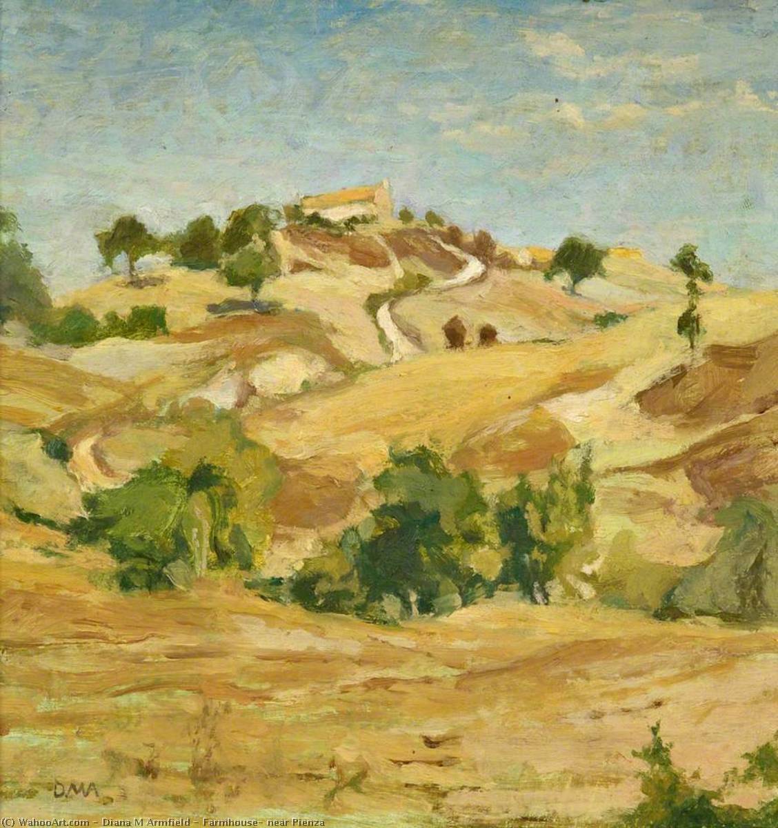 Farmhouse, Near Pienza — Diana M Armfield