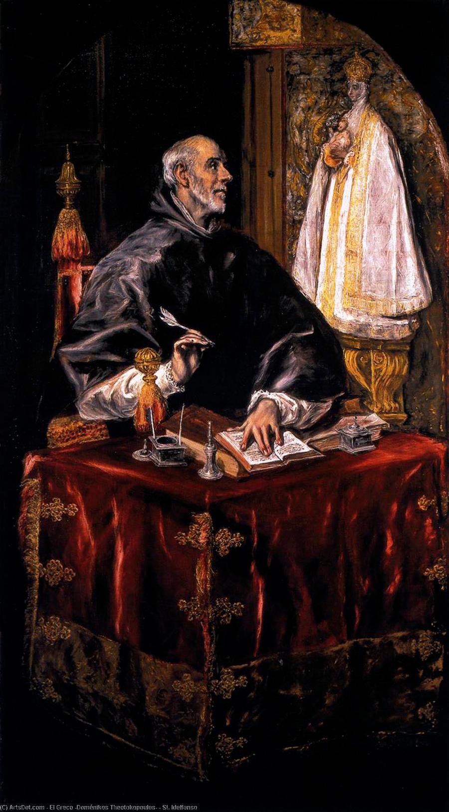 St. Idelfonso — Ел Греко
