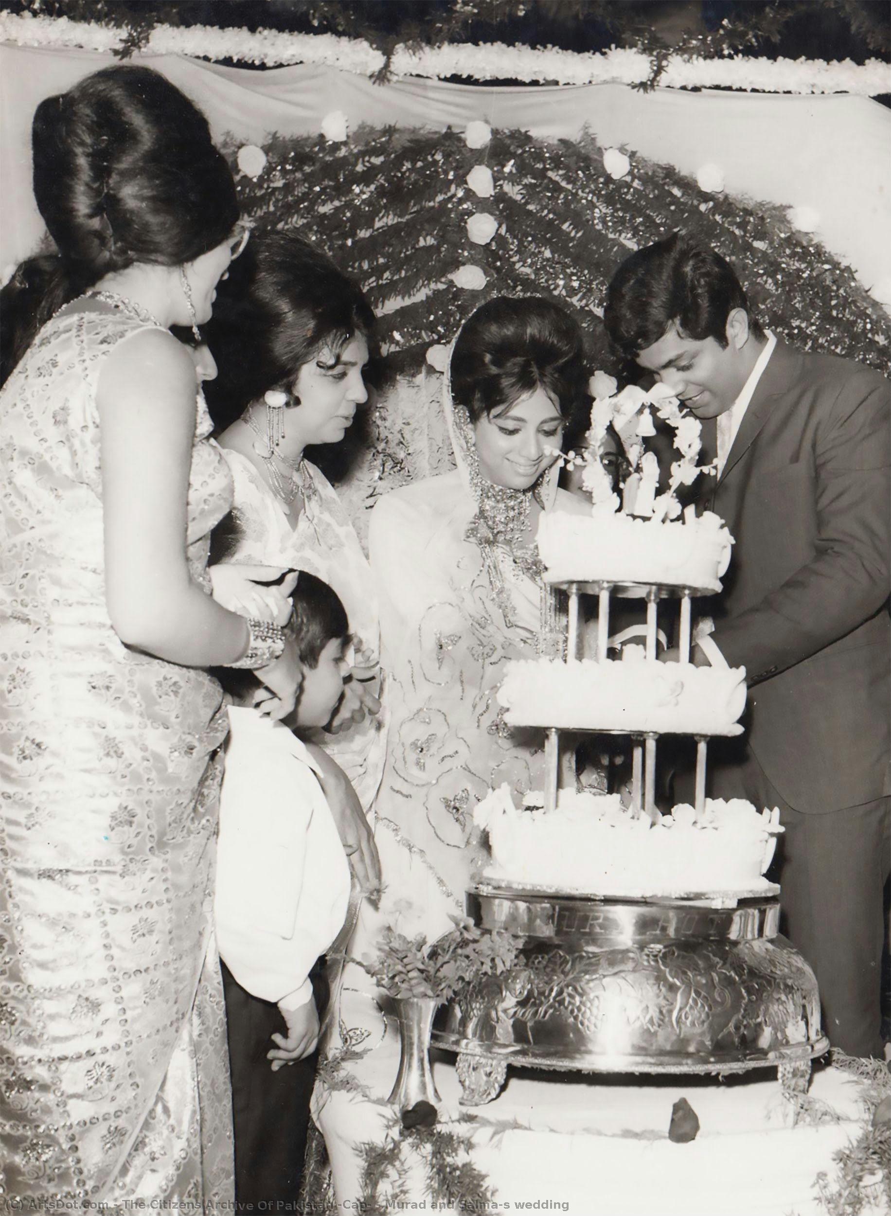 Murad And Salma’s Wedding — The Citizens Archive Of Pakistan (cap)