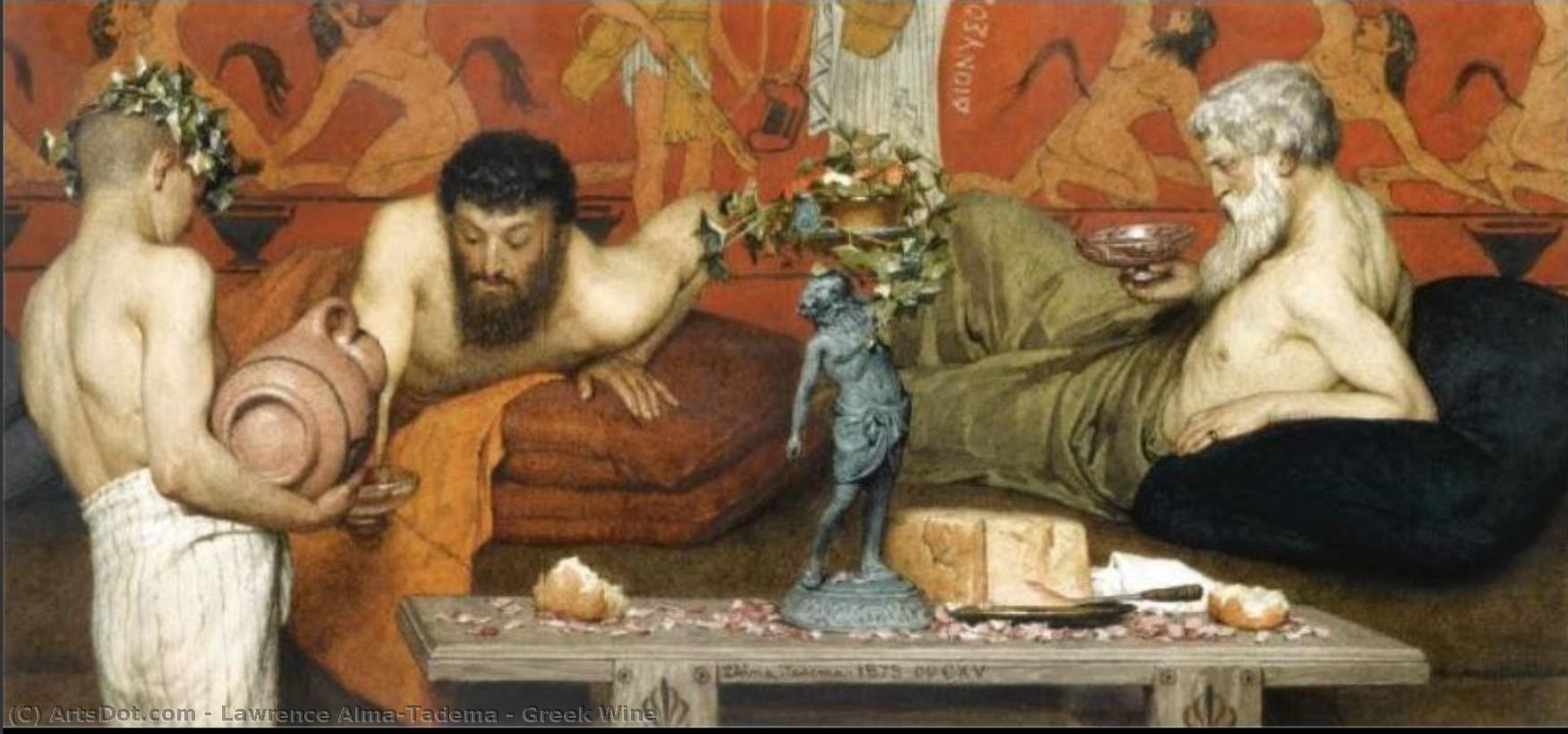 Greek Wine — Lourens Alma Tadema