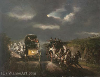 The London To York Stage Coaches — John Charles Maggs