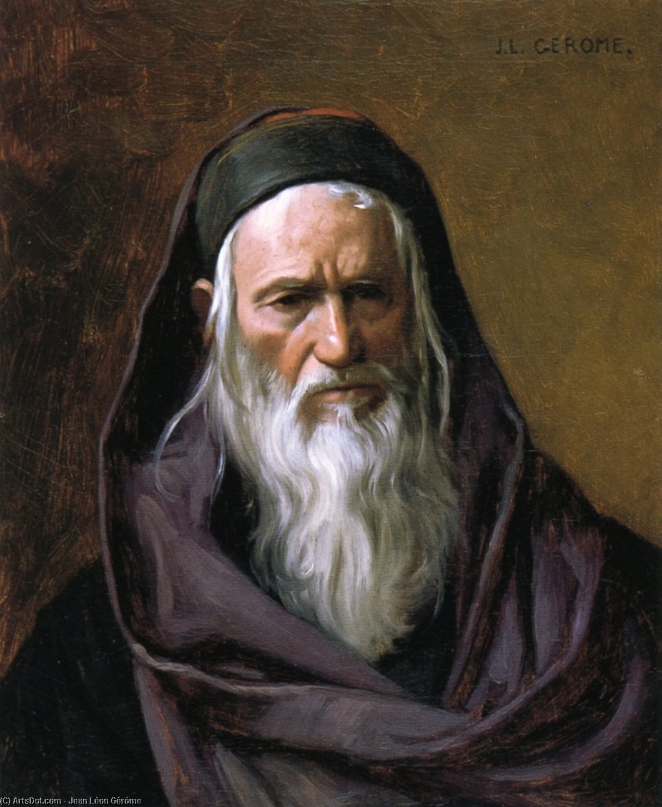 Portrait Of A Shephardi — Jean-léon Gérôme