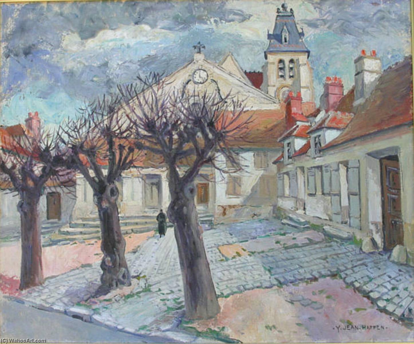 Eglise De Saulx Les Chartreux — Yvonne Jean Haffen