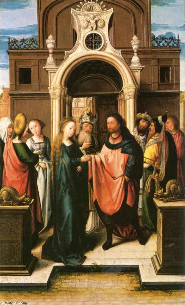 The Marriage Of The Virgin — Bernaert Van Orley
