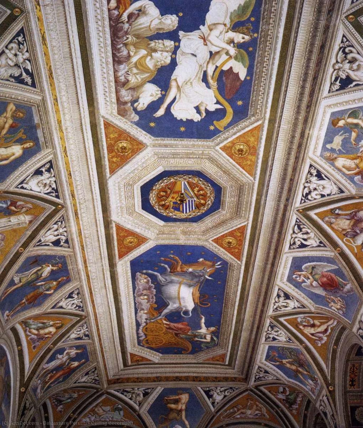 Ceiling Decoration — Балдассар Перуцци