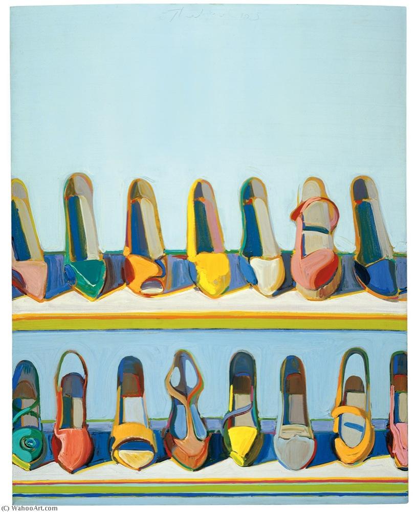 Shoe Rows — Wayne Thiebaud