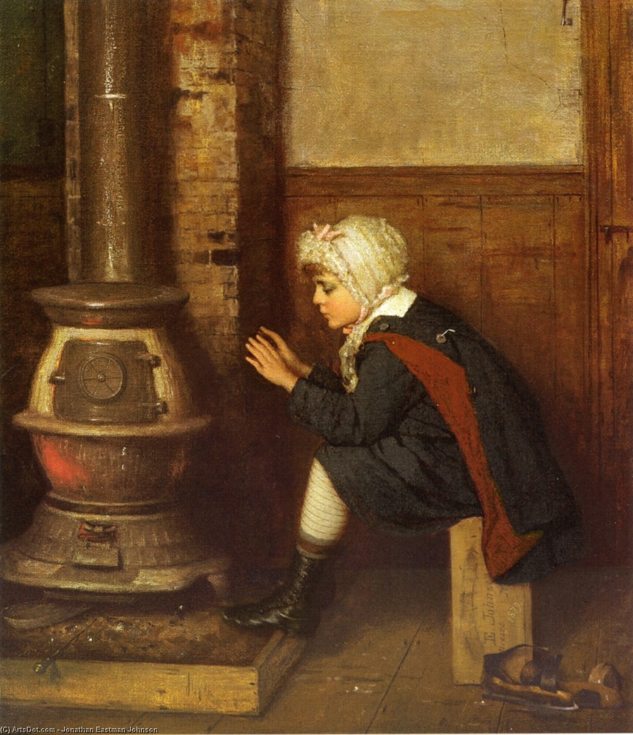Ice Skater — Jonathan Eastman Johnson