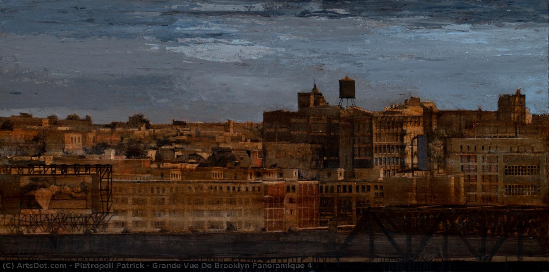Grande Vue De Brooklyn Panoramique 4 — Patrick Pietropoli