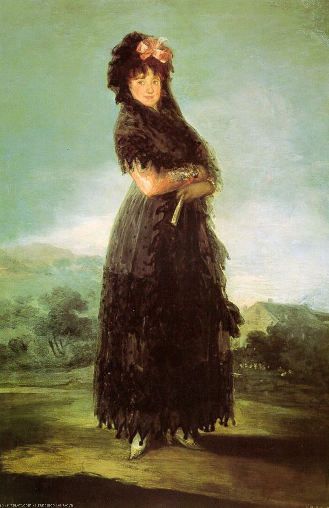 Portrait Of Mariana Waldstein — Francisco José De Goya Y Lucientes