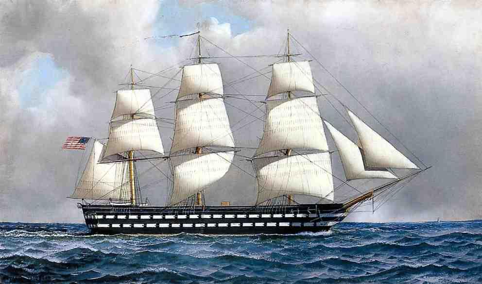 U. S. Ship-of-the-line — Antonio Nicolo Gasparo Jacobsen