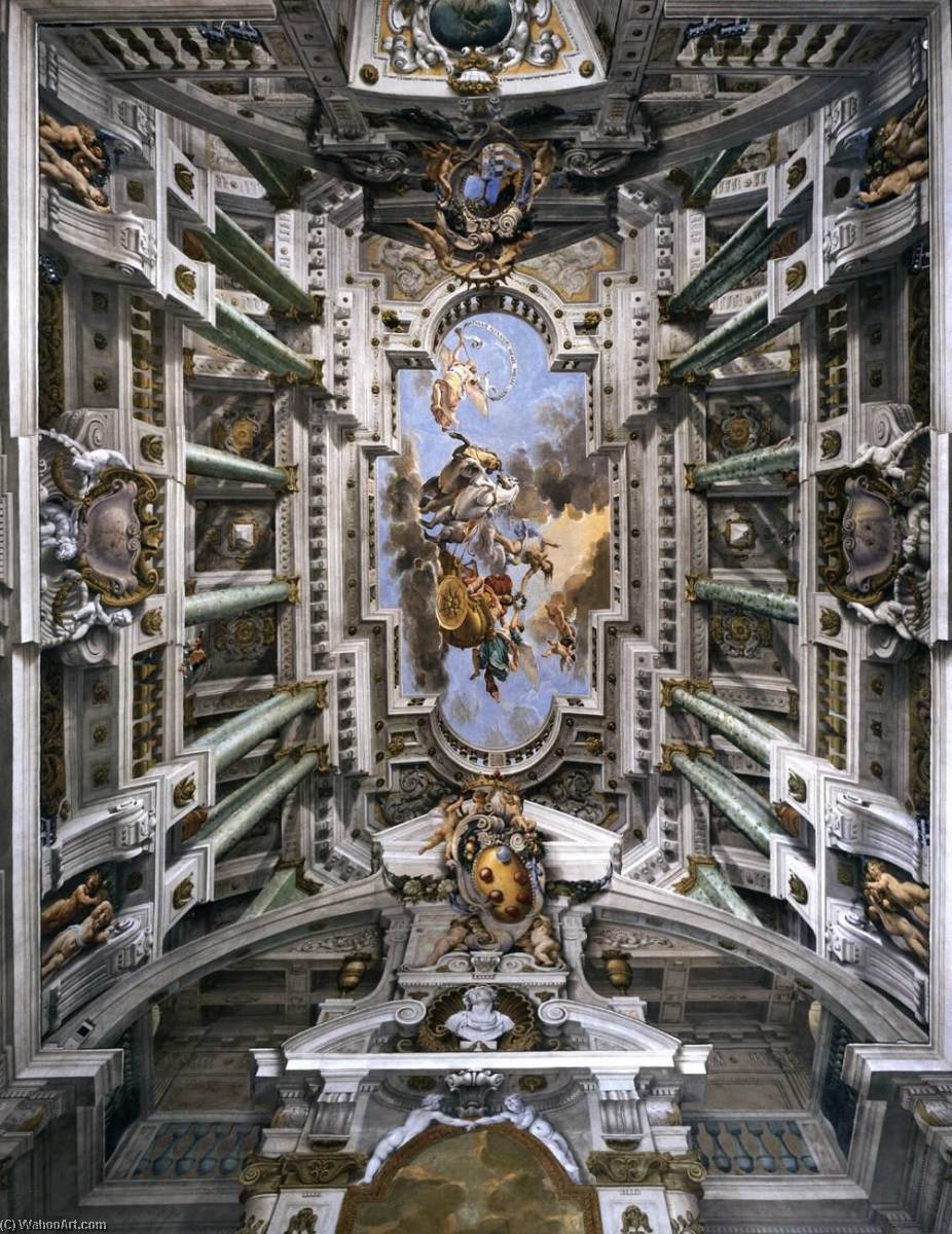 Ceiling Of The Udienza Privata — Angelo Michele Colonna