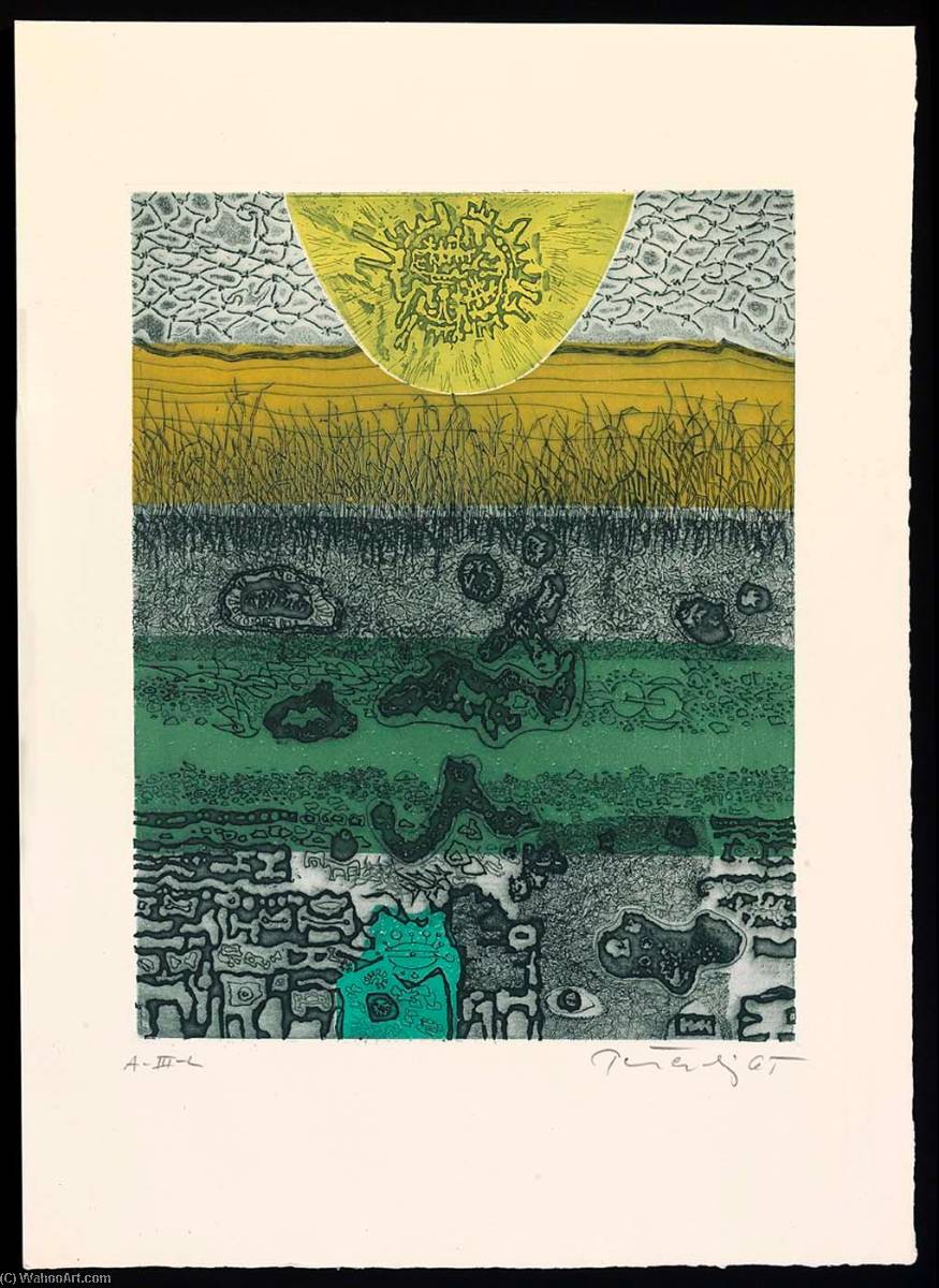 Tommy's Pond, From The Portfolio A Genesis — Gabor Peterdi