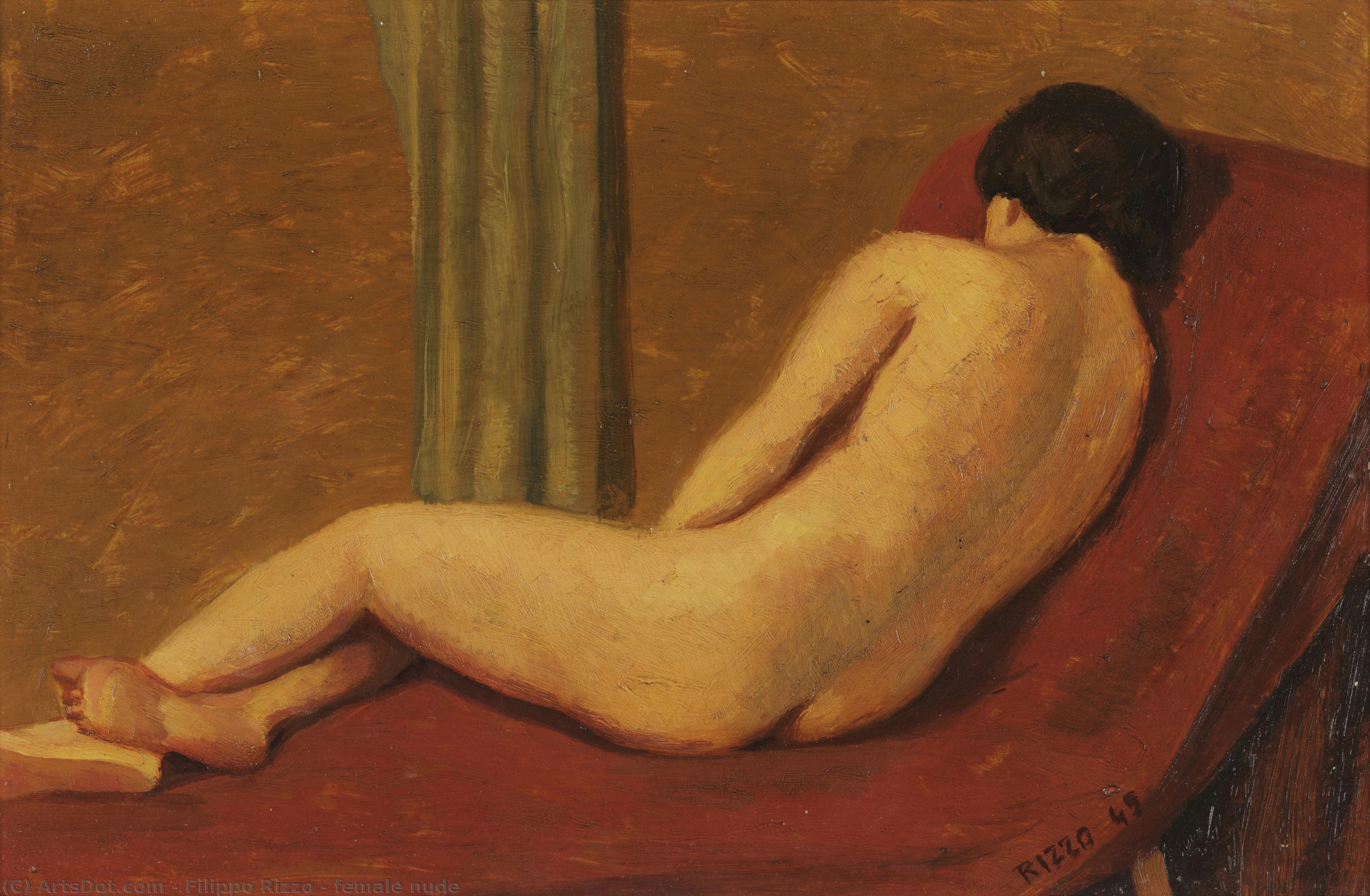Female Nude — Filippo Rizzo