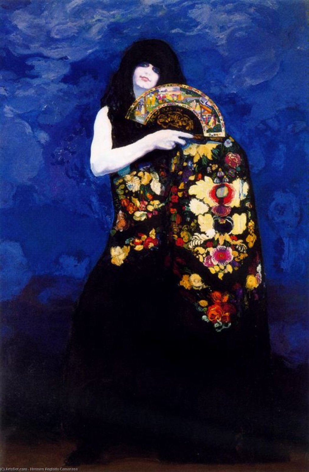 Green Eyed Girl — Hermenegildo Anglada Camarasa
