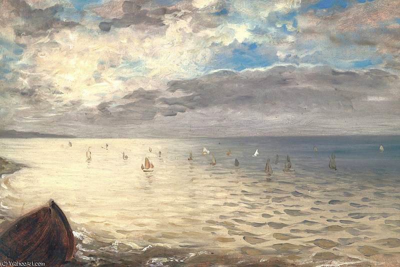 The Dieppe Sea — Eugène Delacroix