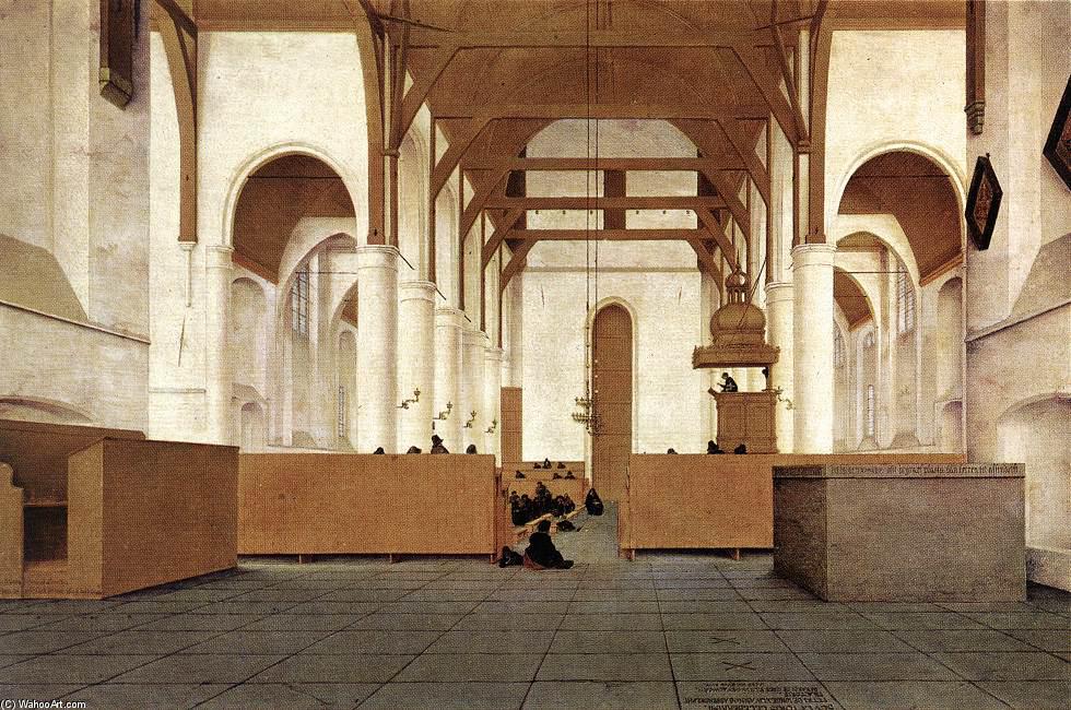Interior Of The Church Of St Odulphus, Assendelft — Pieter Jansz. Saenredam