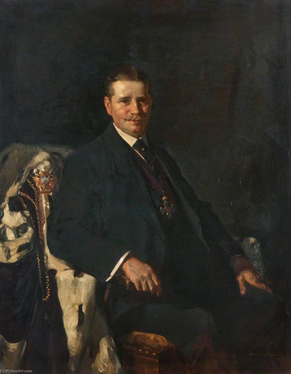 Neil Macnaughton Brown, Provost Of Greenock (1910–1913) — David Alison