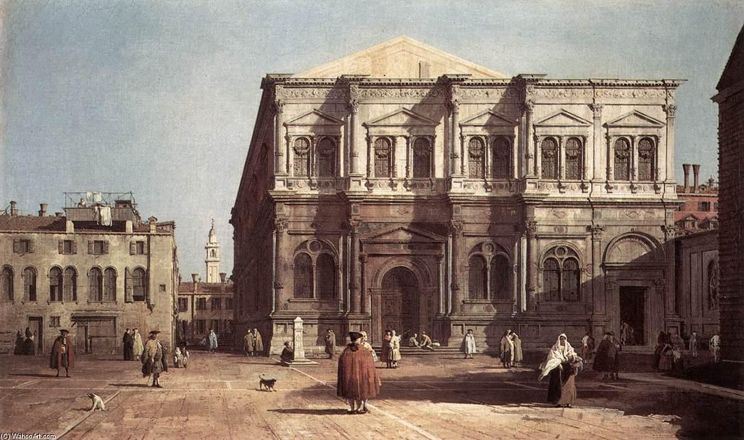 Campo San Rocco — Canaletto
