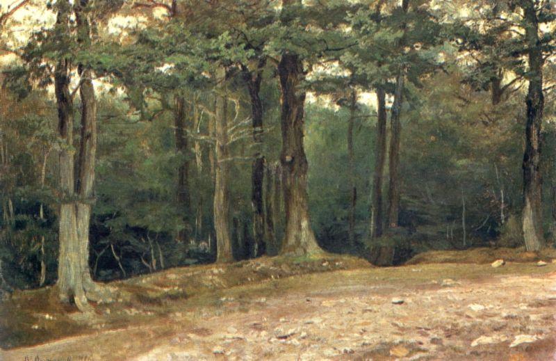 In The Park — Victor Vasnetsov