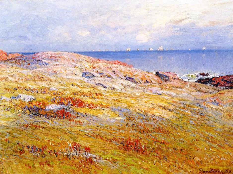 Moonrise At Sunset, Gloucester, Massachusetts — Джон Джозеф Эннекинг