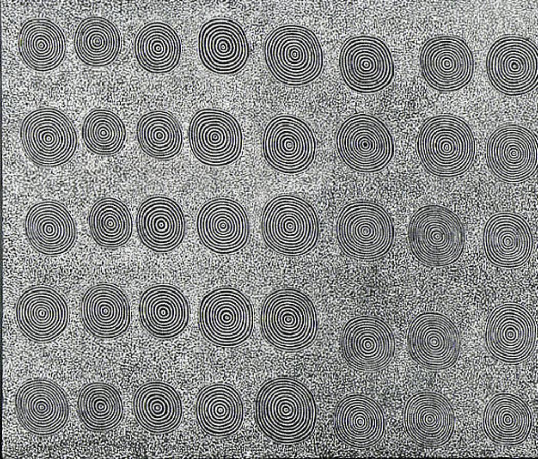 Tingari Cycle Dreaming At Paratjakutti — Anatjari No. Iii Tjakamarra