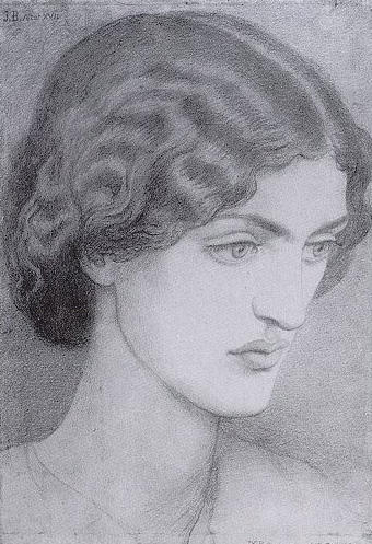 Jane Burden — Данте Габриэль Россетти