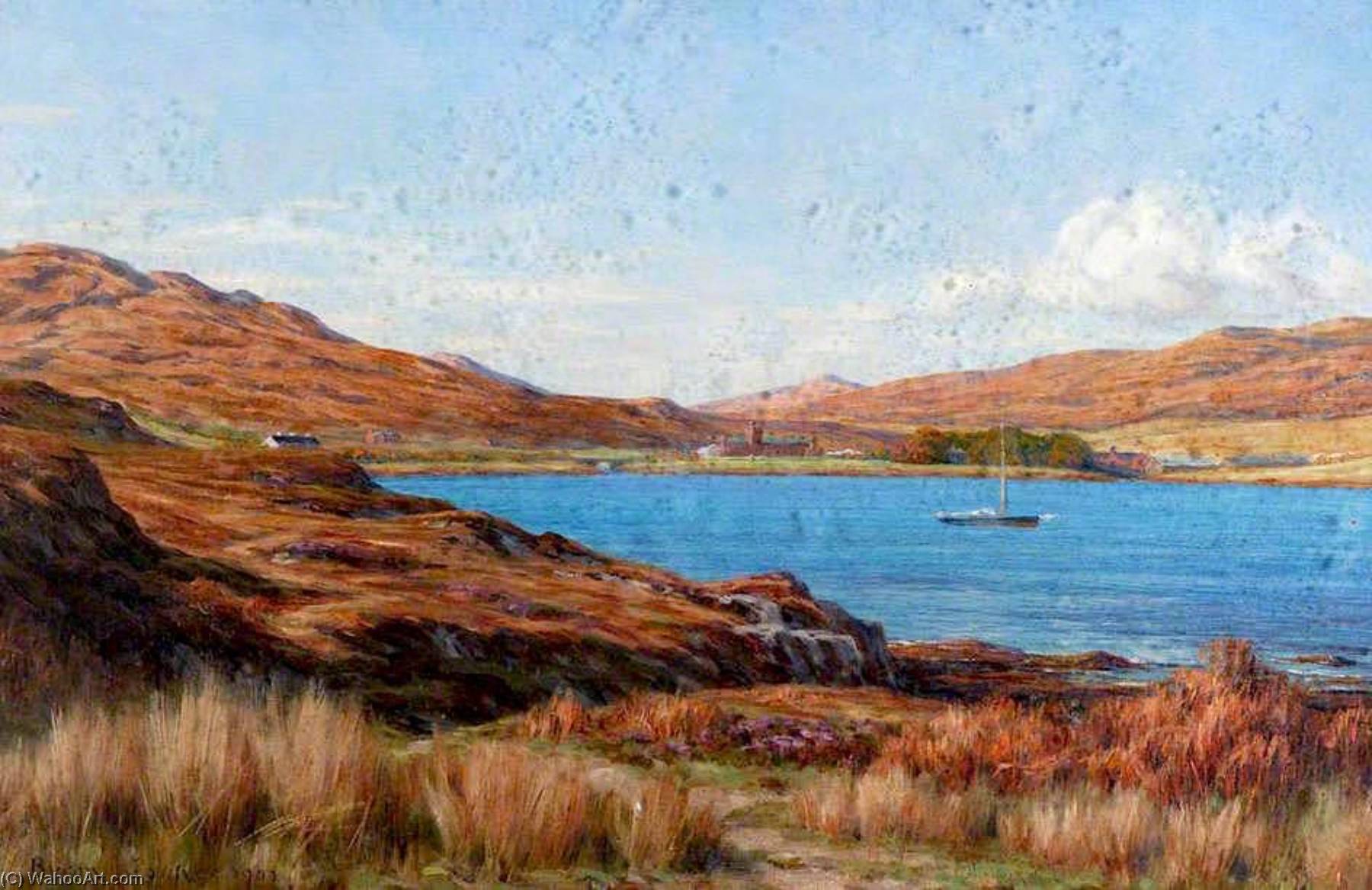 Kinloch Castle At The Head Of Loch Scresort — Byron Cooper