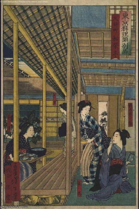 The Shoeitei In Kubo-cho — Tsukioka Yoshitoshi