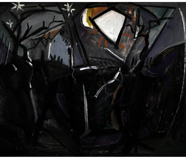 Night Landscape With Moon — Дэвид Кокс