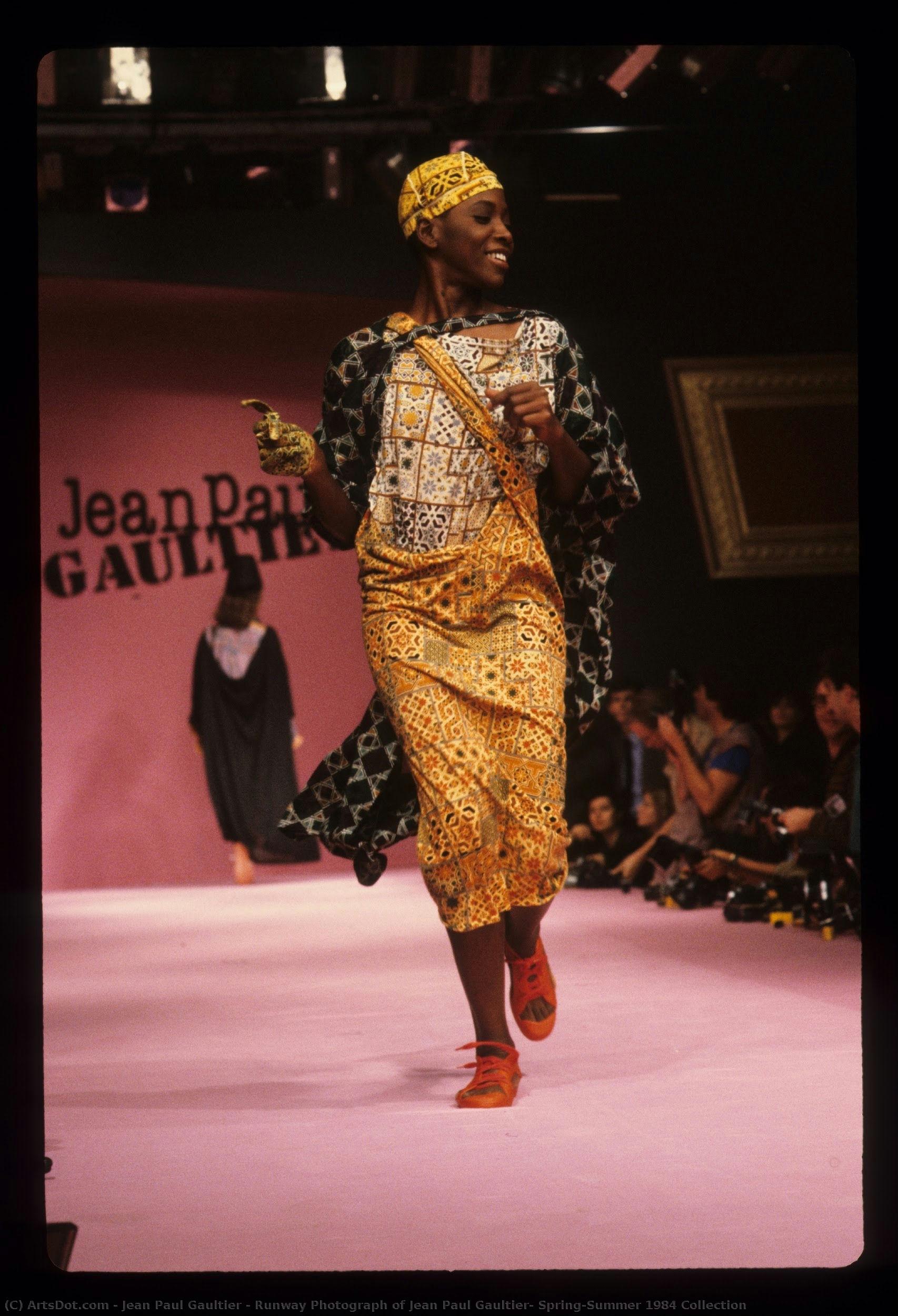Runway Photograph Of Jean Paul Gaultier, Spring/summer 1984 Collection — Jean Paul Gaultier
