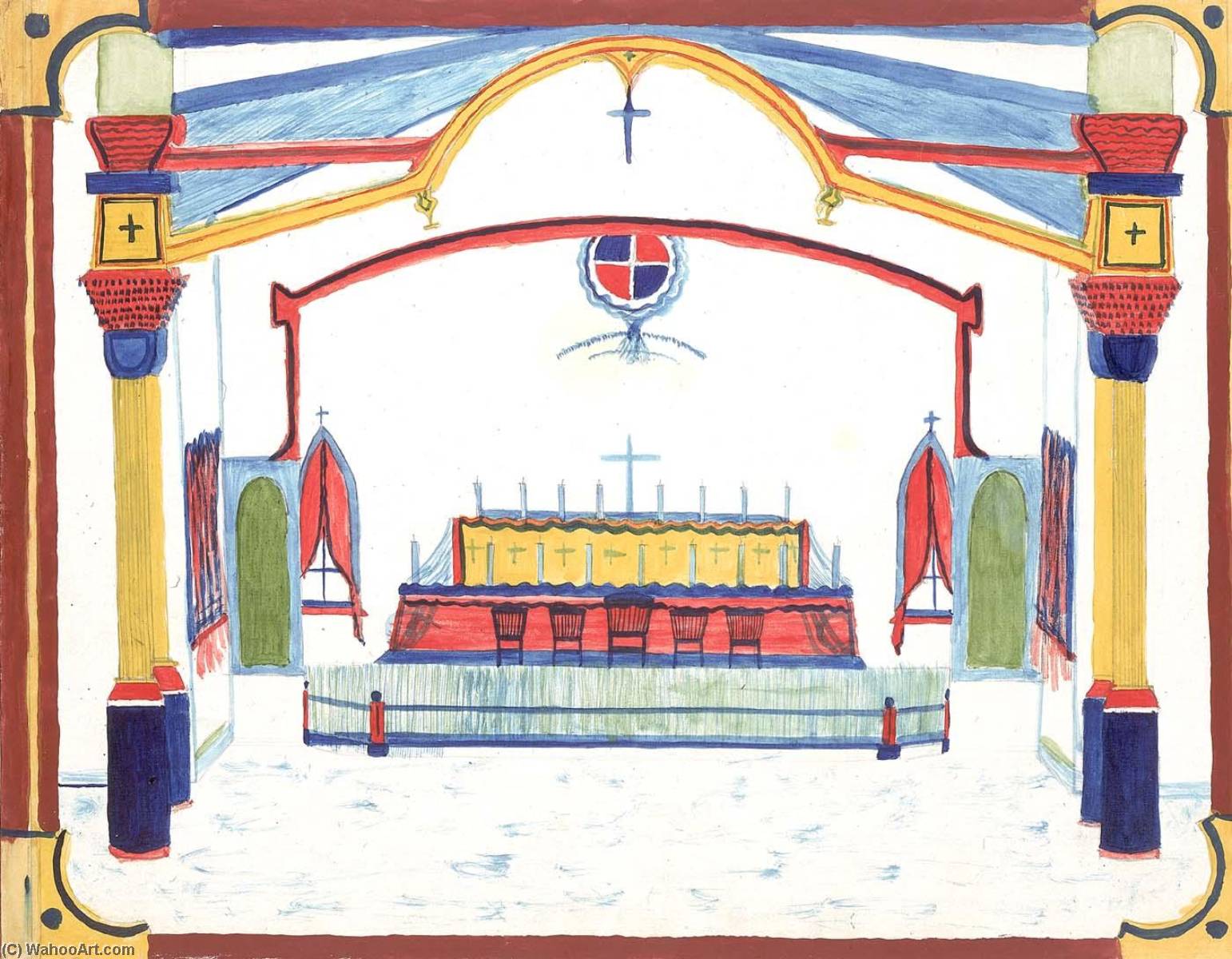 Church Interior — Lawrence W Ladd